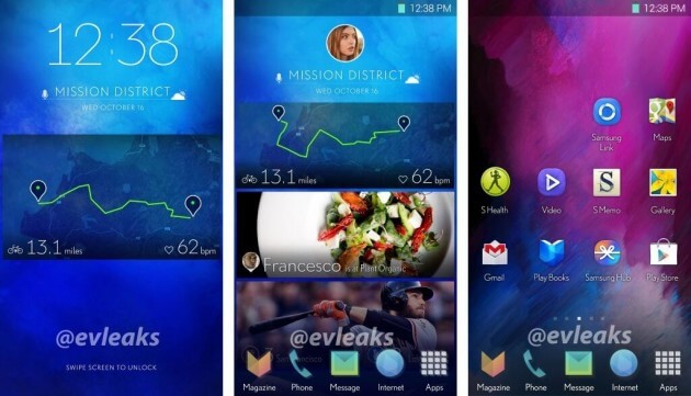 Android Samsung new UI Interface