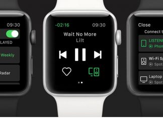 aplicacion spotify para apple watch