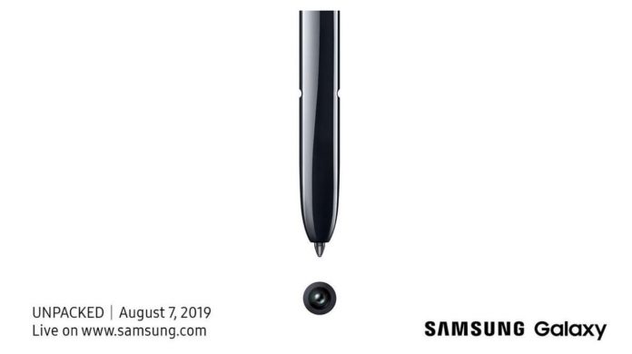 Samsung Galaxy Note 10 presentacion 7 agosto